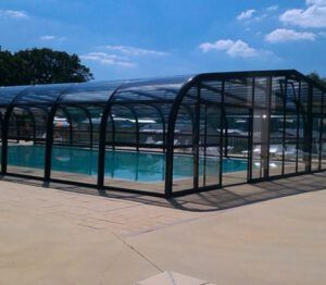 Cubierta piscina aporagua