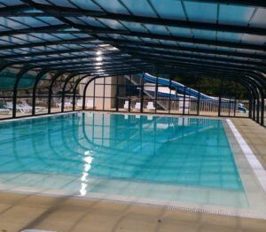 Cubierta piscina aporagua