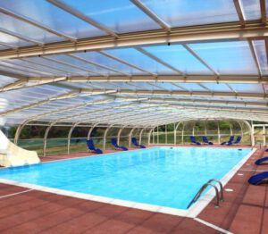 Cubierta piscina aporagua