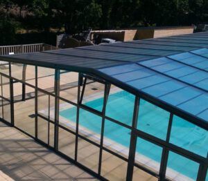 Cubierta piscina aporagua