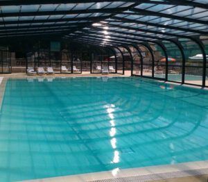 Cubierta piscina aporagua